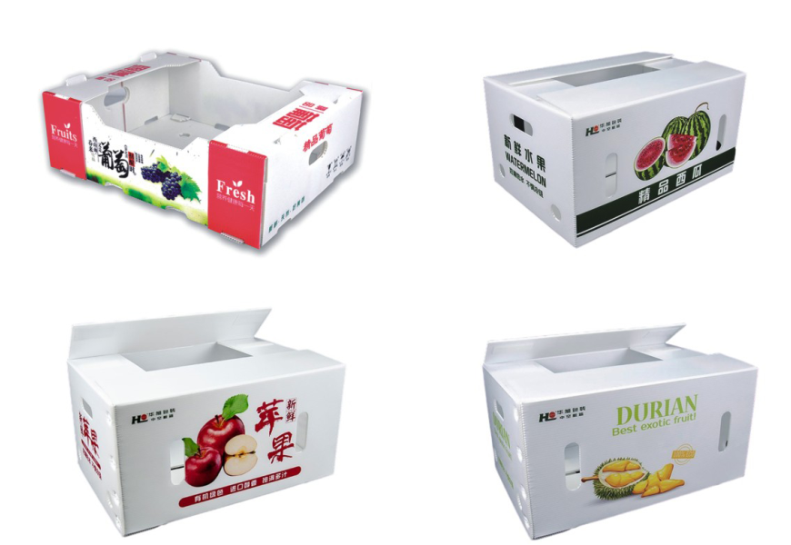 周转箱 và 包装盒 塑料 đựng 农产品